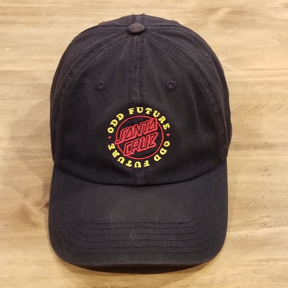 Santa Cruz Odd Future Hat Skater Skateboarding Black One Size
